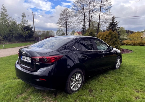 Mazda 3 cena 55999 przebieg: 52700, rok produkcji 2018 z Września małe 79